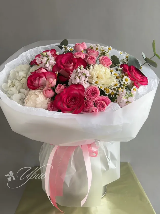 Букет «Розовое настроение»