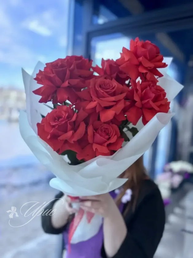 Букет с французской розой