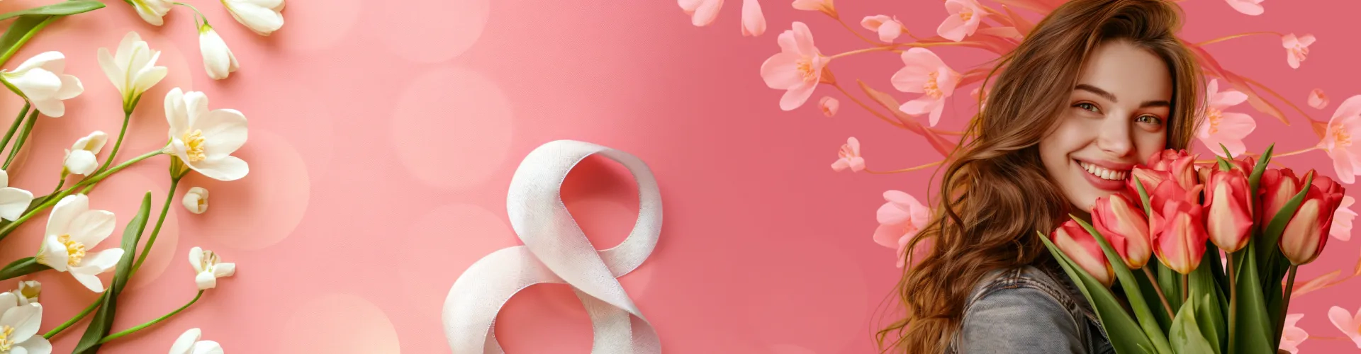 Предзаказ букетов к 8 Марта