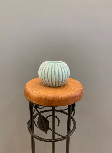 Подсвечник «Керамика» Голубой от интернет-магазина цветов в 