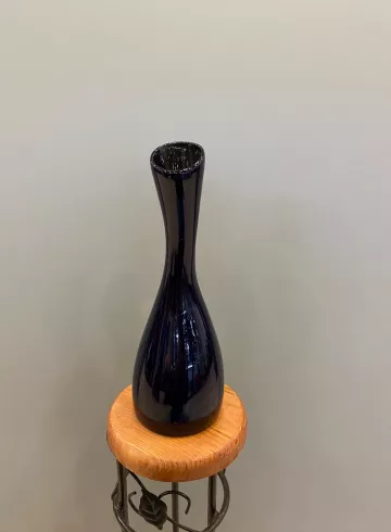 Ваза &laquo;Лебедь&raquo; синяя от интернет-магазина цветов в 