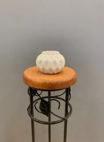 Подсвечник &laquo;Керамика&raquo; Белый от интернет-магазина цветов в 