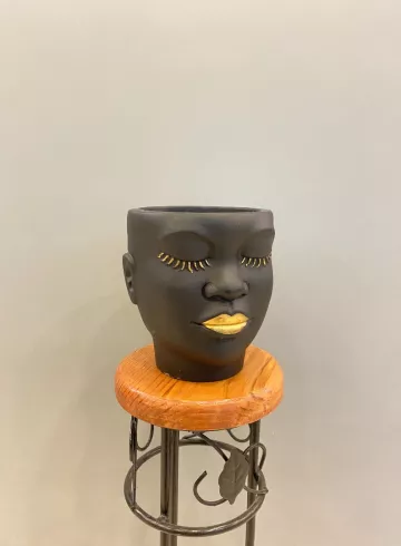 Кашпо &laquo;Лицо&raquo; от интернет-магазина цветов в 