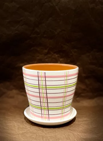 Горшок "Белый тополь" от интернет-магазина цветов в 