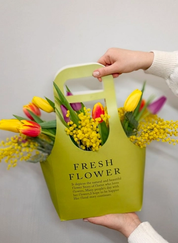 Композиция &laquo;Радужный Вечер&raquo; от интернет-магазина цветов в 