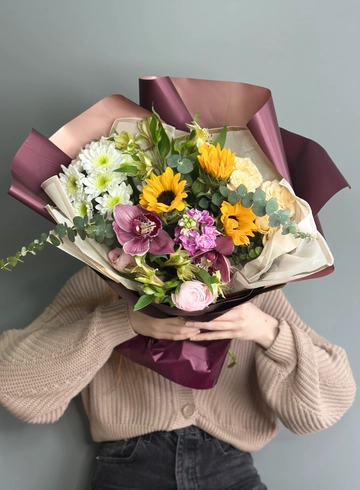 Букет &laquo;Подсолнухи&raquo; от интернет-магазина цветов в 