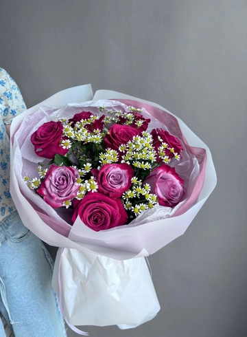 Букет &laquo;Розовый бриз&raquo; от интернет-магазина цветов в 