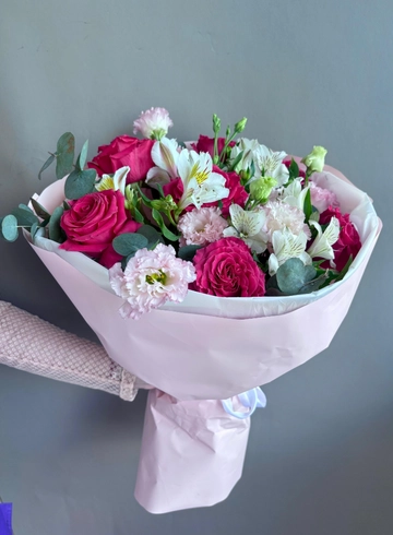 Букет &laquo;Счастливое лето&raquo; от интернет-магазина цветов в 