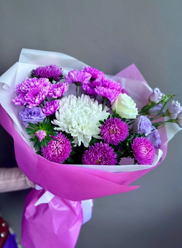 Букет &laquo;Лавандовая нежность&raquo; от интернет-магазина цветов в 