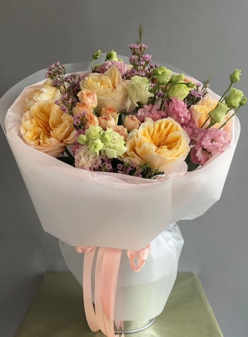 Букет «Нежный утренний букет» от интернет-магазина цветов в 