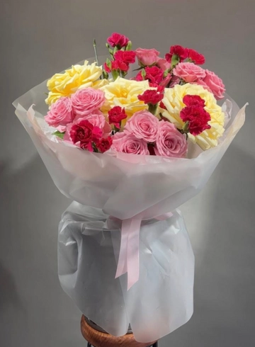 Букет &laquo;Нежное очарование весны&raquo; от интернет-магазина цветов в 