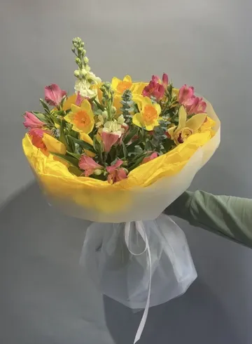Букет &laquo; Солнечное чудо&raquo; от интернет-магазина цветов в 