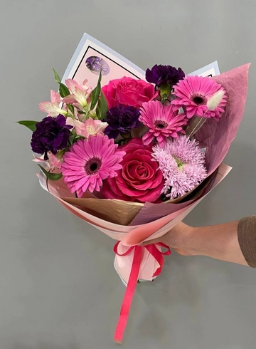 Букет  &laquo;Розовое мартини&raquo; от интернет-магазина цветов в 