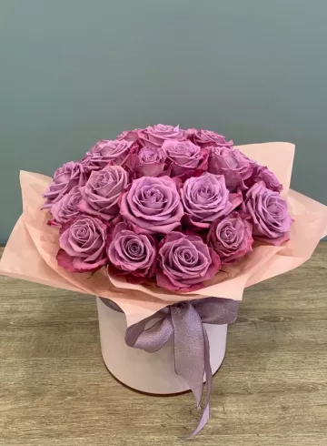 Композиция «Розовый закат» от интернет-магазина цветов в 