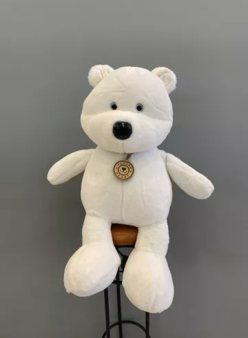 Мягкая игрушка &laquo;Полярный Мишка&raquo; 35 см от интернет-магазина цветов в 