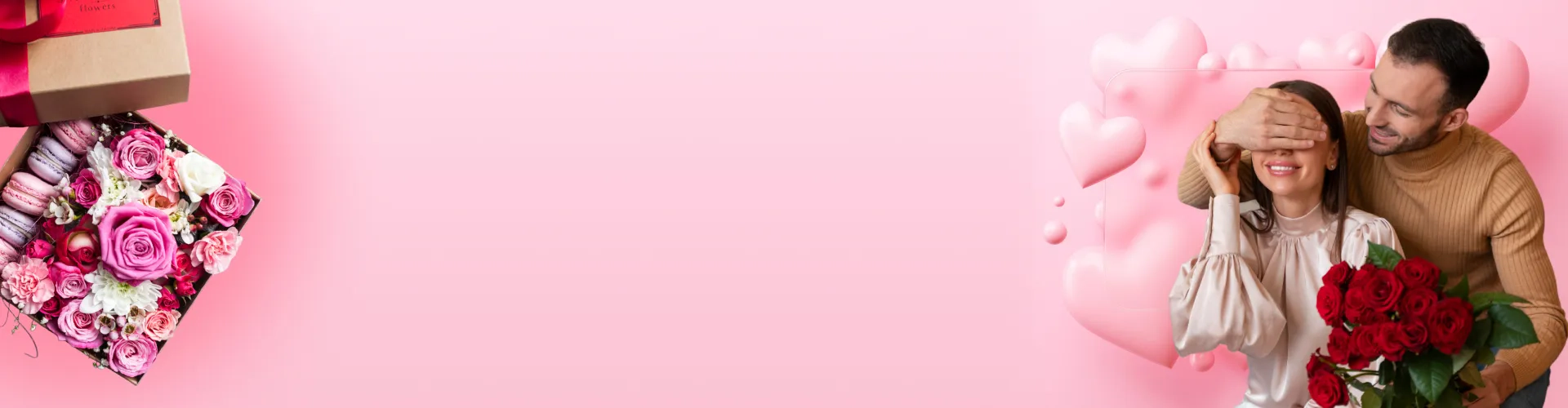 Предзаказ на букеты ко дню Всех Влюбленных 